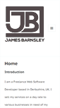 Mobile Screenshot of jamesbarnsley.com